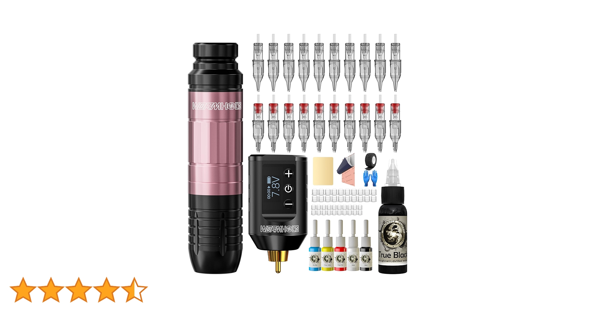 ワームホール タトゥーキット ワイヤレス タトゥーガンキット Amazon | ワームホール タトゥーガンキット ワイヤレスタトゥー